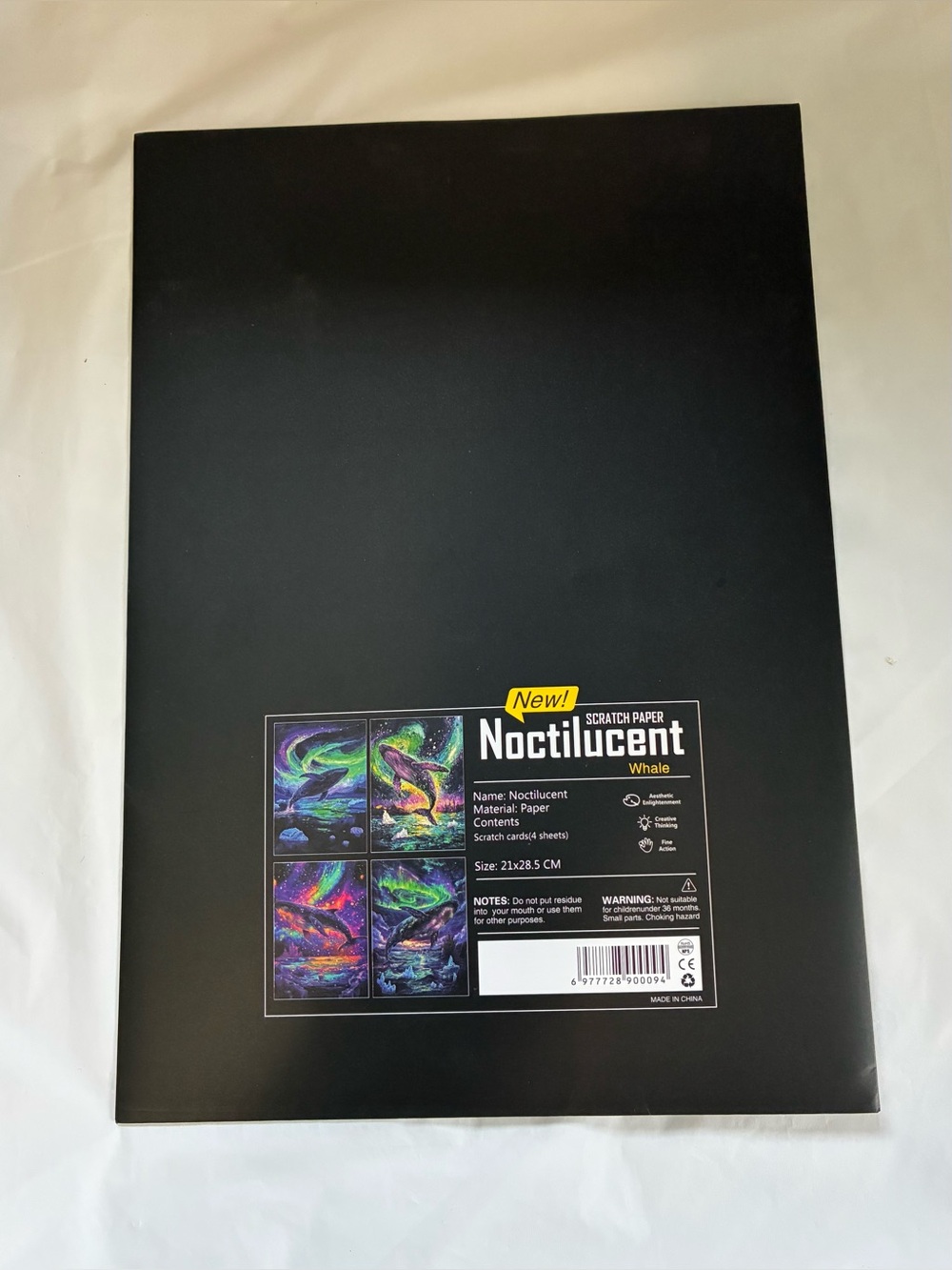 DOLPHIN SCRATCH PAPER ART SET - Picture 4 of 5